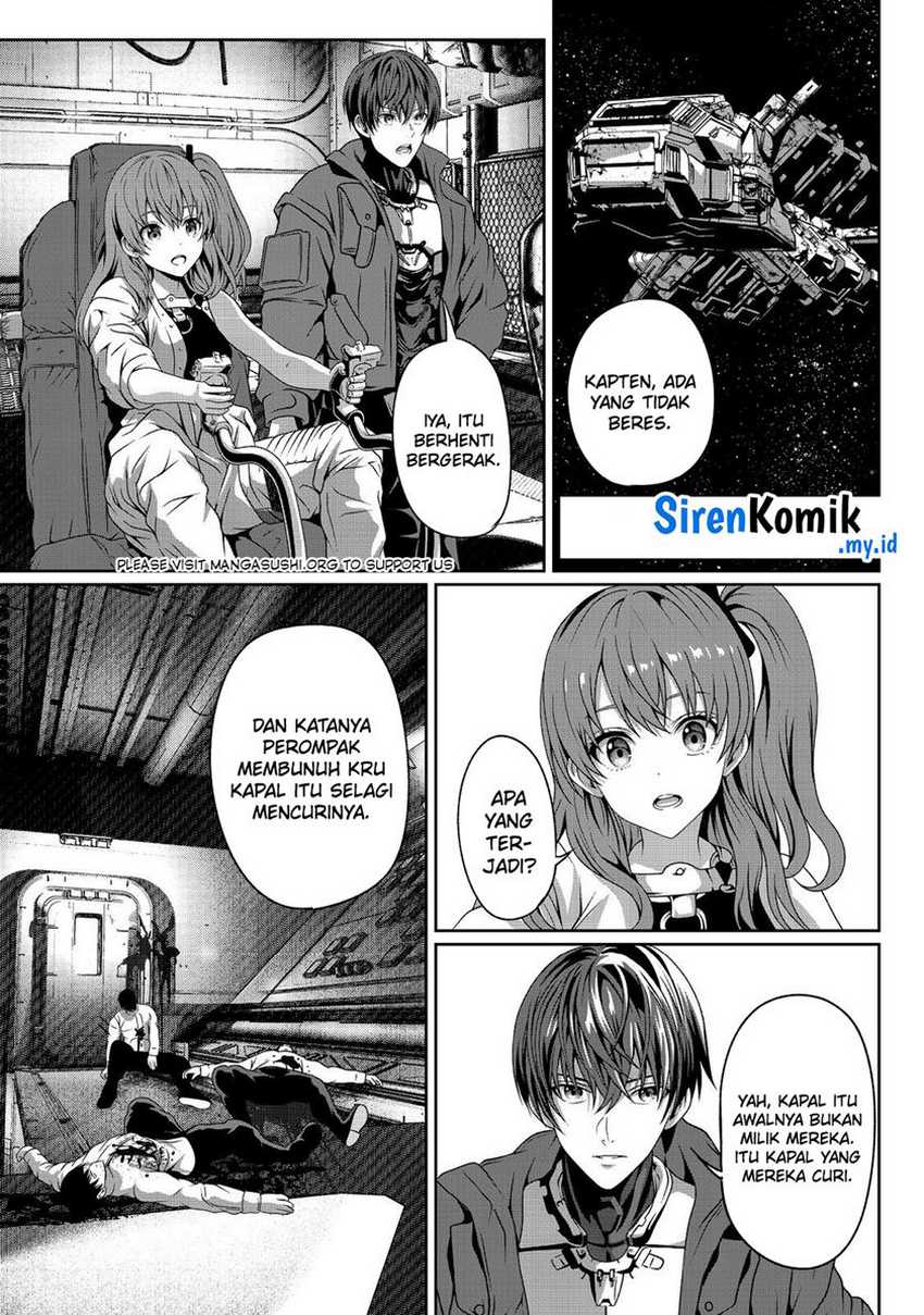 “Koko wa Makasete Sakini Ike!” wo shitai Shinitagari no Nozomanu Uchuu Gekokujou Chapter 5 - halaman 13