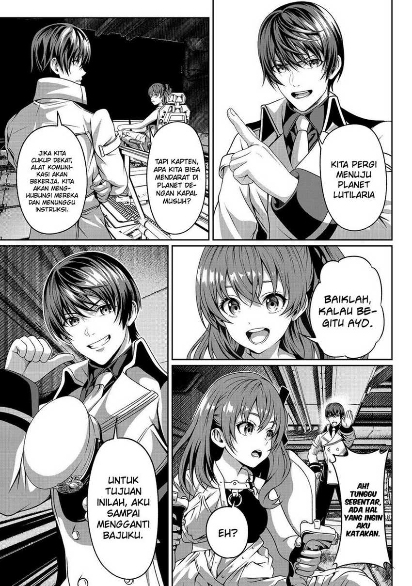 “Koko wa Makasete Sakini Ike!” wo shitai Shinitagari no Nozomanu Uchuu Gekokujou Chapter 5 - halaman 35