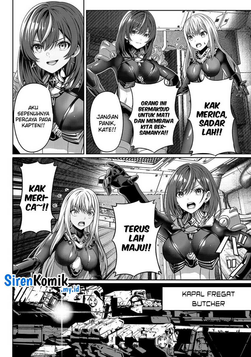 “Koko wa Makasete Sakini Ike!” wo shitai Shinitagari no Nozomanu Uchuu Gekokujou Chapter 5 - halaman 4