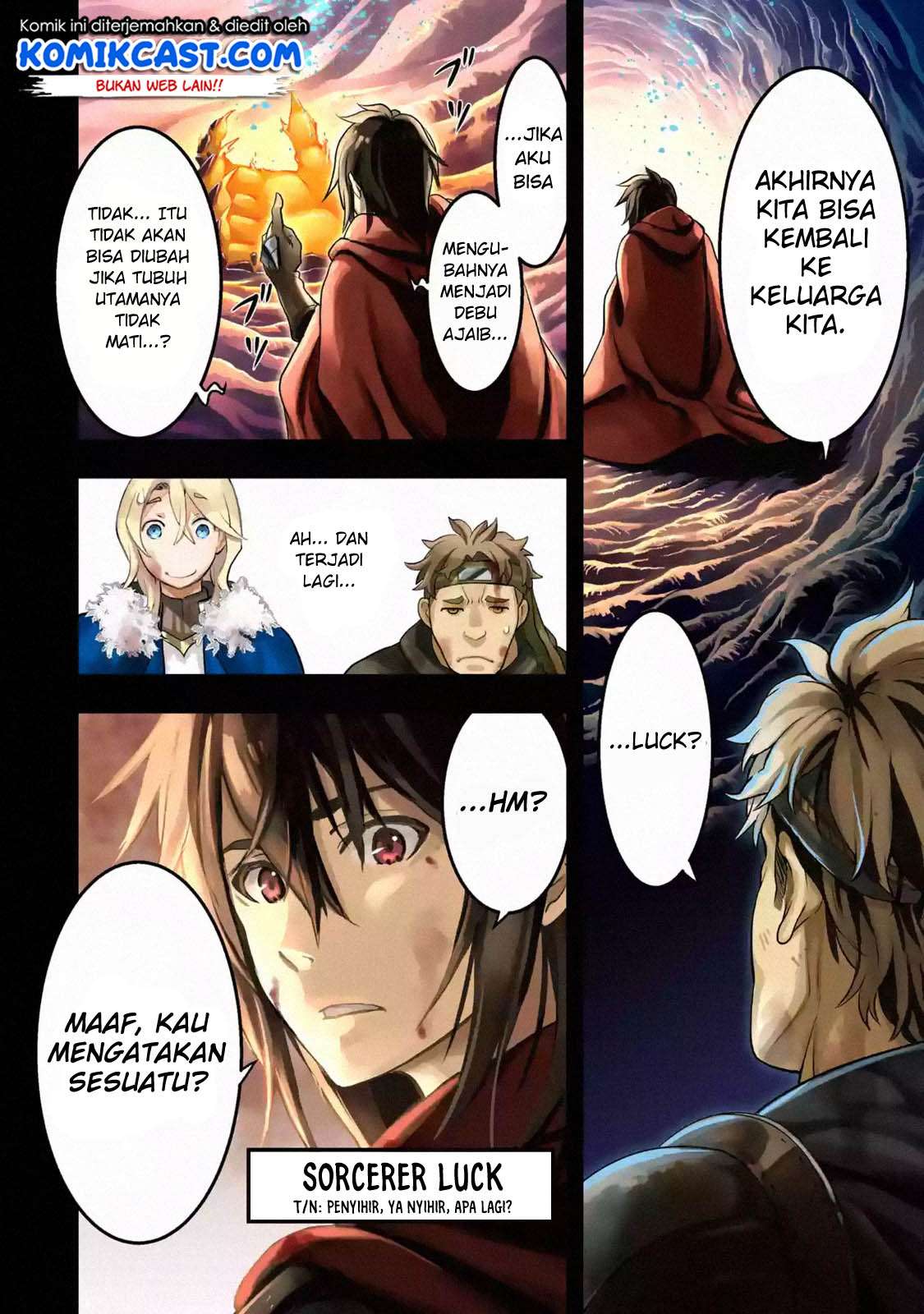 Koko wa Ore ni Makasete Saki ni Ike to Itte kara 10-nen ga Tattara Densetsu ni Natteita. Chapter 1.1 - halaman 3