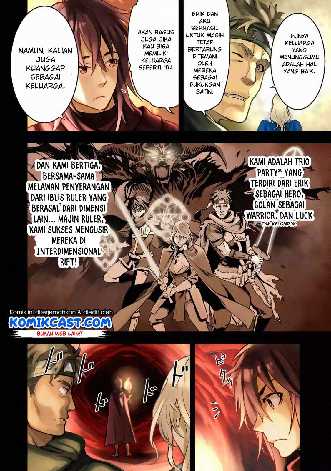 Koko wa Ore ni Makasete Saki ni Ike to Itte kara 10-nen ga Tattara Densetsu ni Natteita. Chapter 1.1 - halaman 5