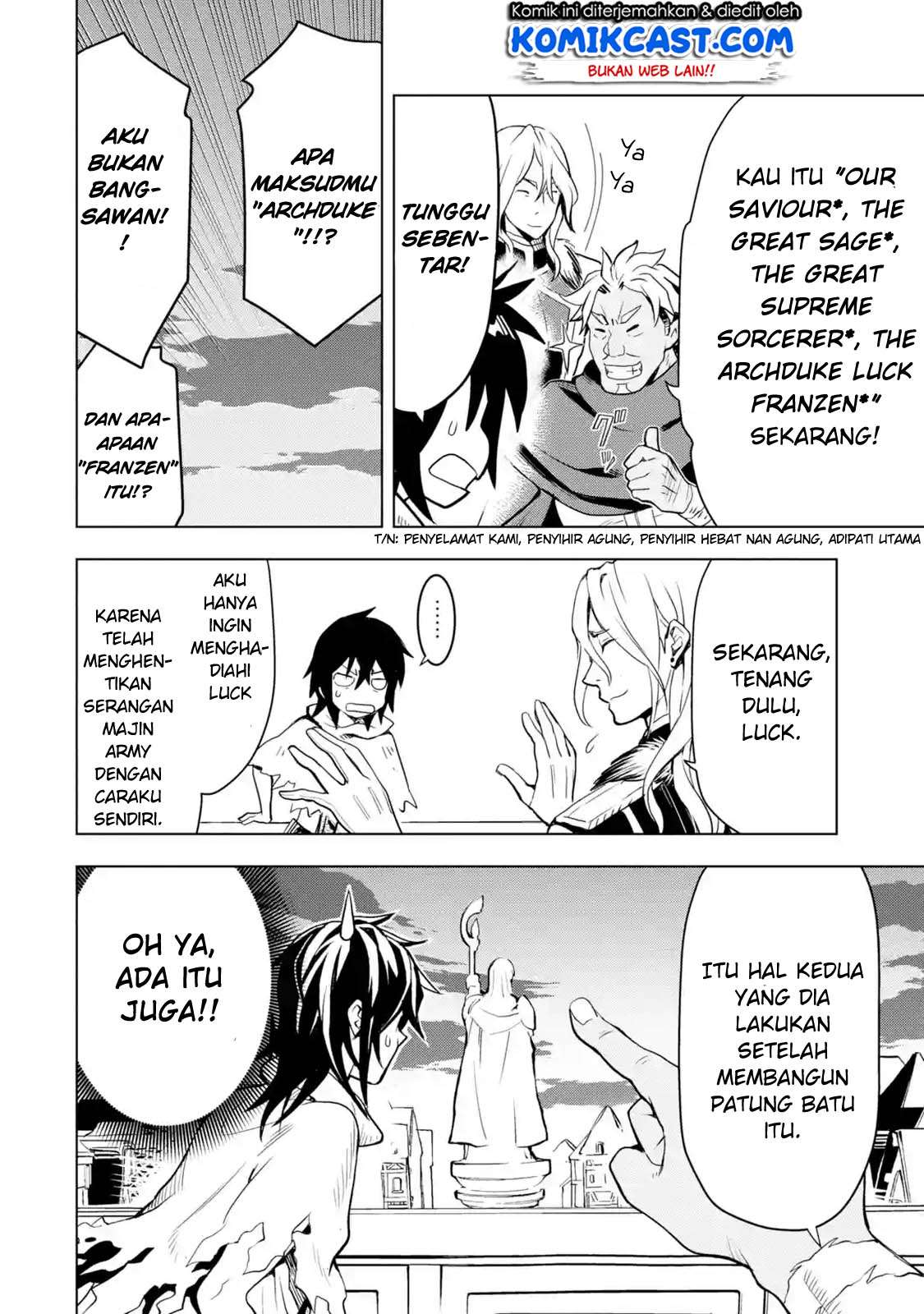 Koko wa Ore ni Makasete Saki ni Ike to Itte kara 10-nen ga Tattara Densetsu ni Natteita. Chapter 1.7 - halaman 3