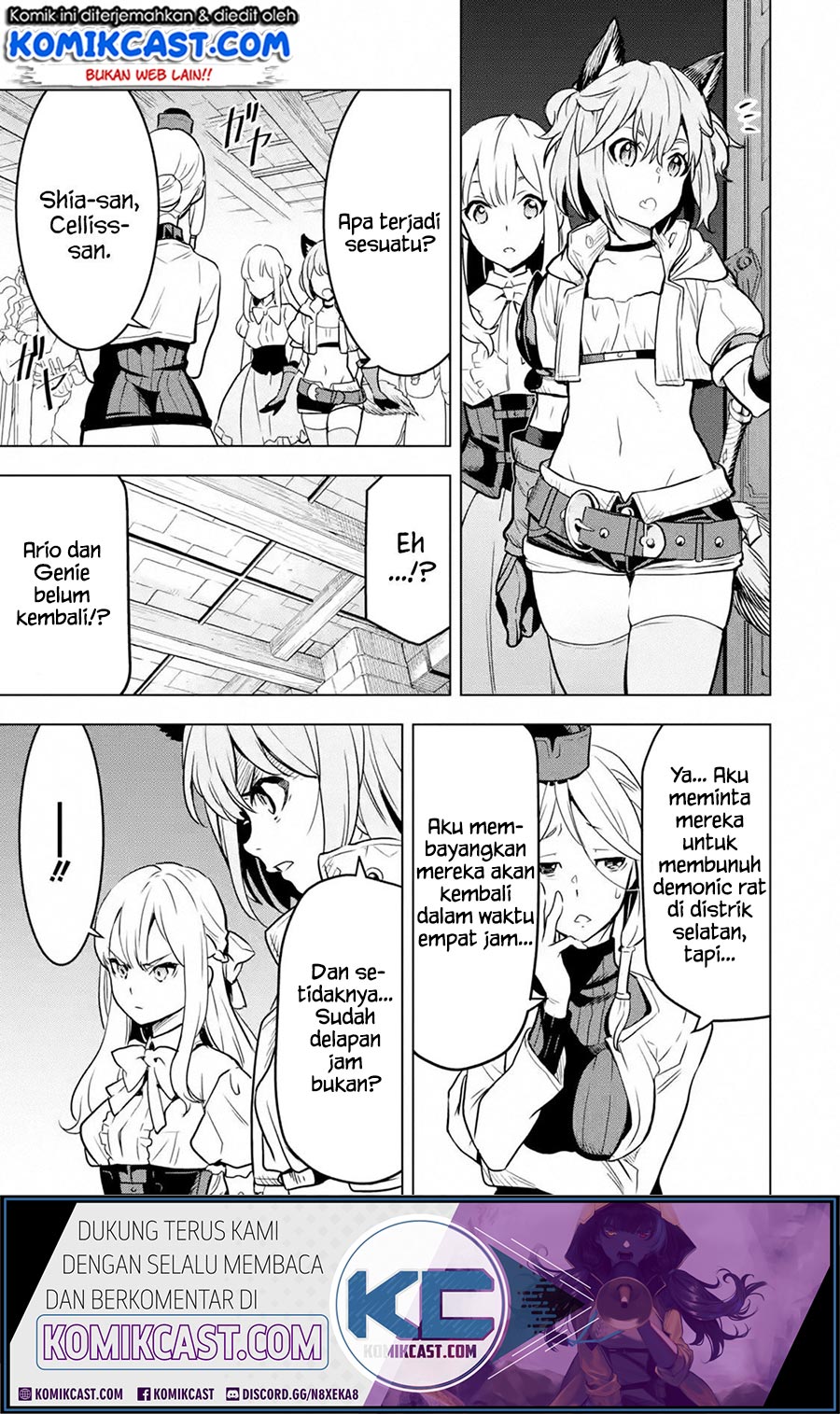 Koko wa Ore ni Makasete Saki ni Ike to Itte kara 10-nen ga Tattara Densetsu ni Natteita. Chapter 13.4 - halaman 8