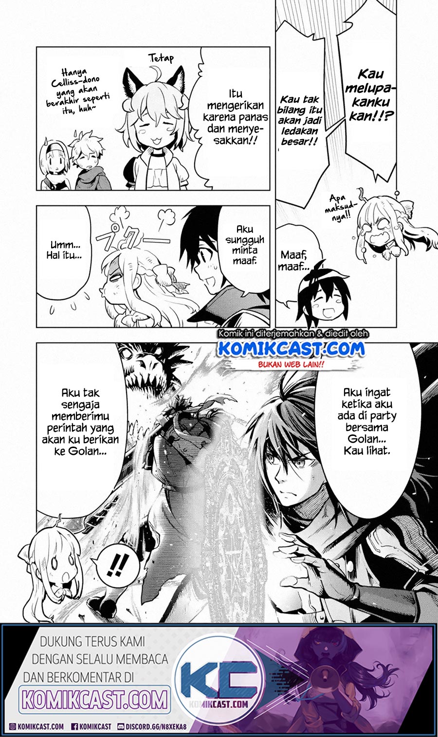 Koko wa Ore ni Makasete Saki ni Ike to Itte kara 10-nen ga Tattara Densetsu ni Natteita. Chapter 14.1 - halaman 8
