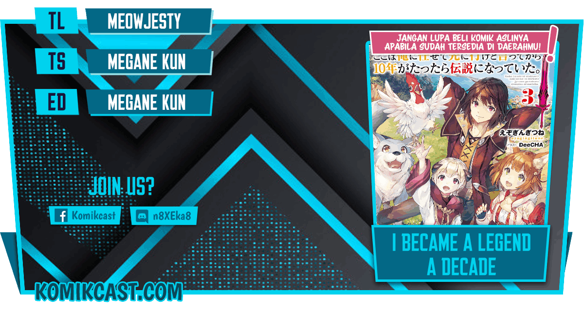 Koko wa Ore ni Makasete Saki ni Ike to Itte kara 10-nen ga Tattara Densetsu ni Natteita. Chapter 18.3 - halaman 1