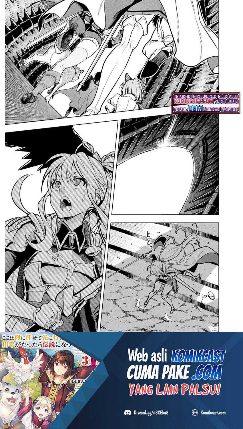 Koko wa Ore ni Makasete Saki ni Ike to Itte kara 10-nen ga Tattara Densetsu ni Natteita. Chapter 21 - halaman 55