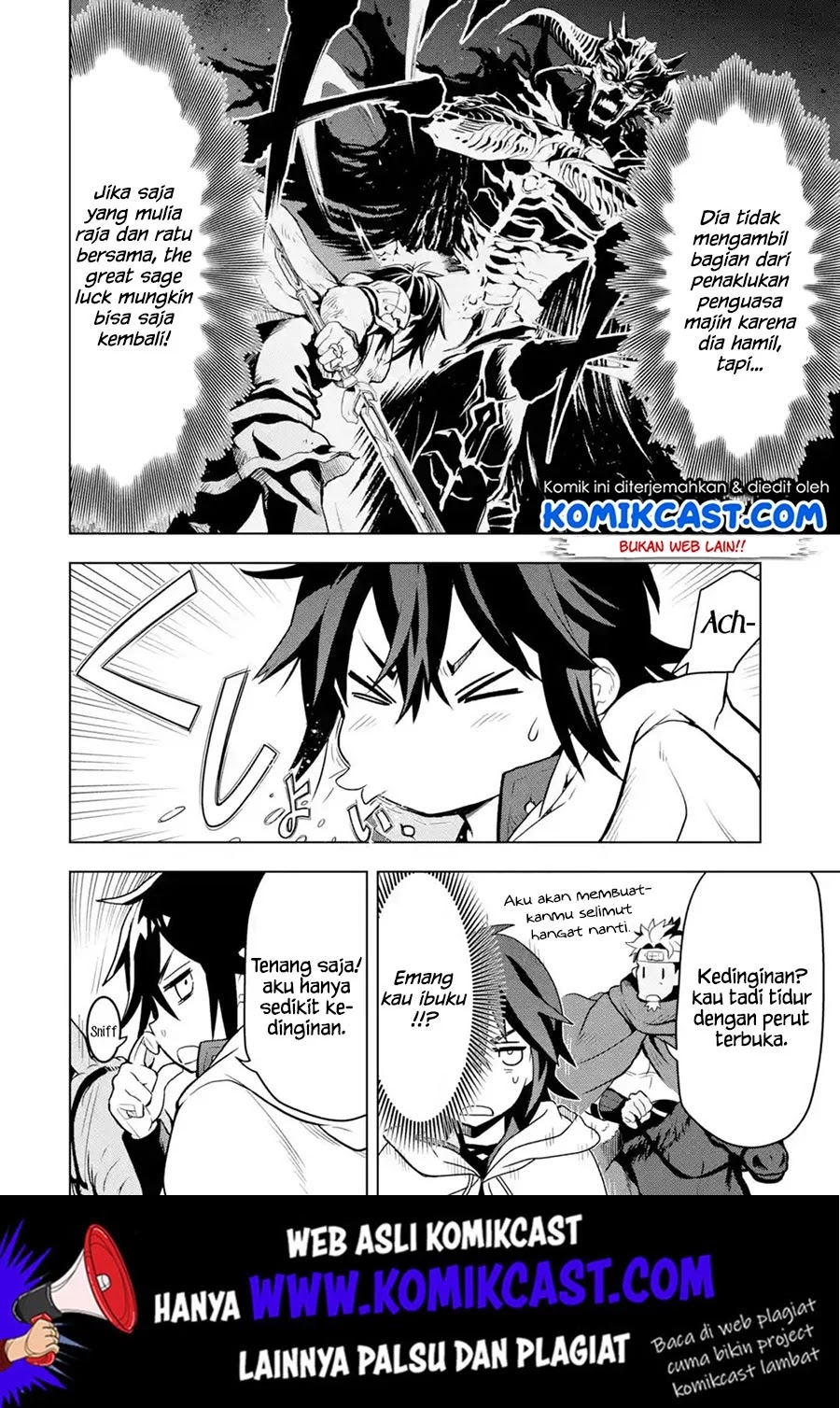 Koko wa Ore ni Makasete Saki ni Ike to Itte kara 10-nen ga Tattara Densetsu ni Natteita. Chapter 8.1 - halaman 9