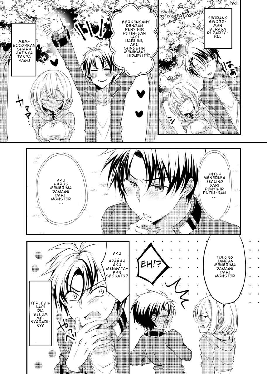 Kokoro ga Yomareru Kenshi-san to Shiro Madoushi-san no Hanashi Chapter 2 - halaman 2