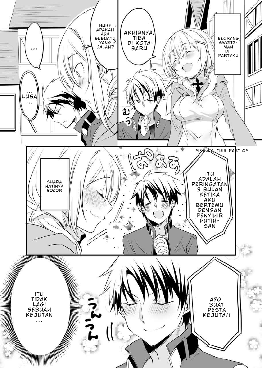 Kokoro ga Yomareru Kenshi-san to Shiro Madoushi-san no Hanashi Chapter 4 - halaman 2