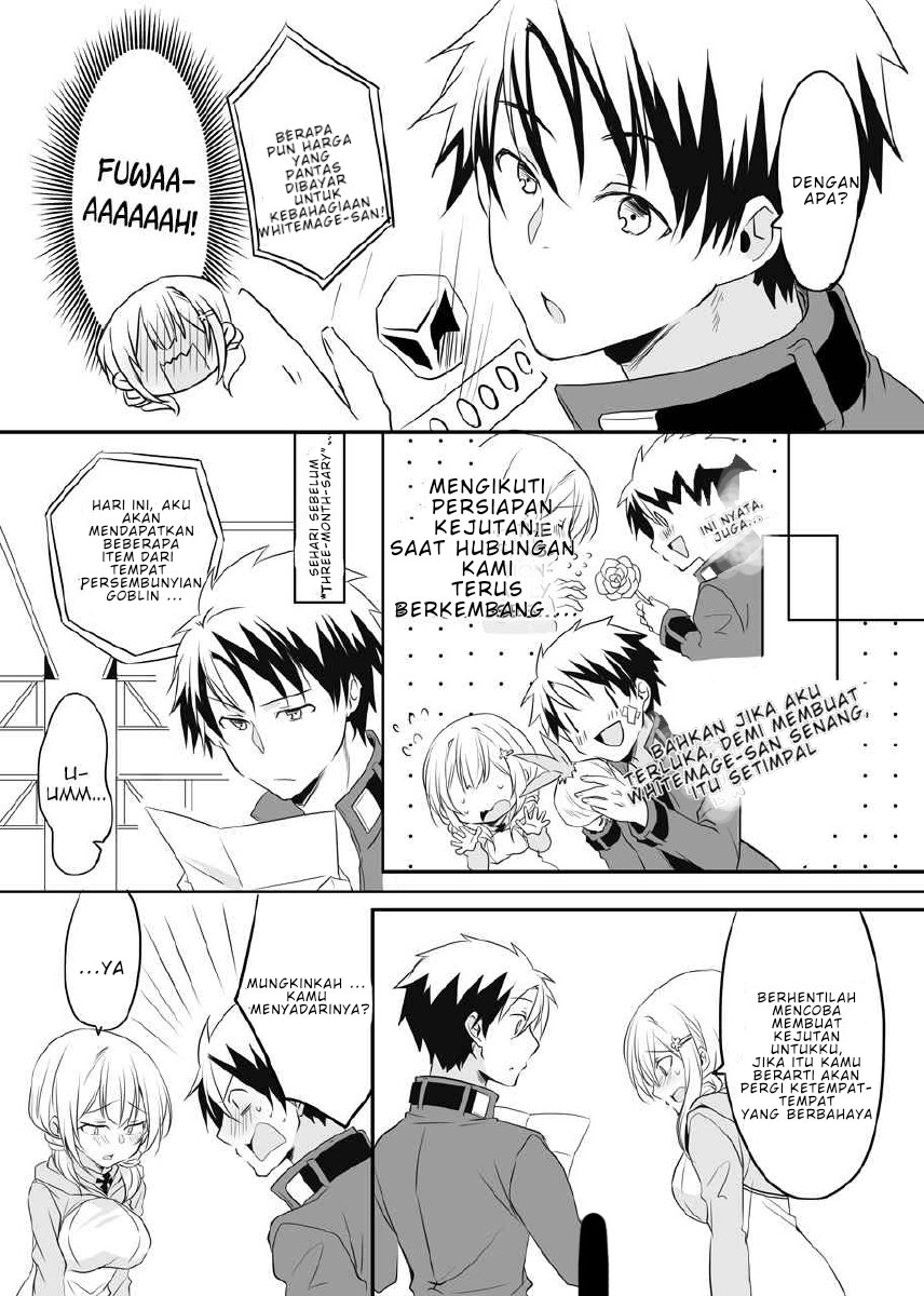 Kokoro ga Yomareru Kenshi-san to Shiro Madoushi-san no Hanashi Chapter 4 - halaman 4