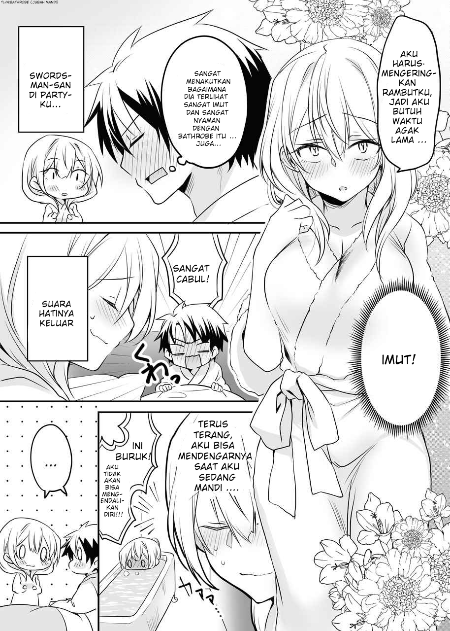 Kokoro ga Yomareru Kenshi-san to Shiro Madoushi-san no Hanashi Chapter 6 - halaman 3