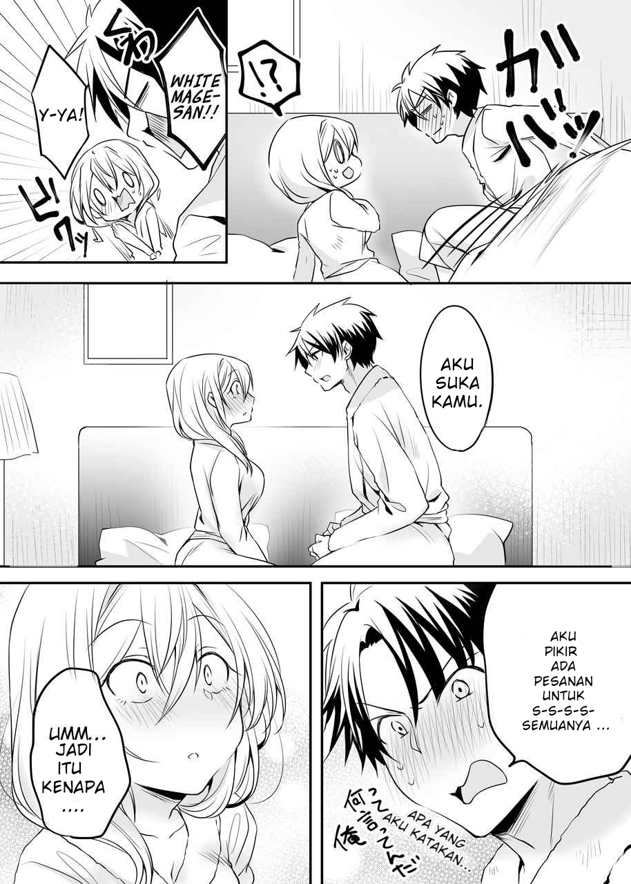 Kokoro ga Yomareru Kenshi-san to Shiro Madoushi-san no Hanashi Chapter 6 - halaman 6