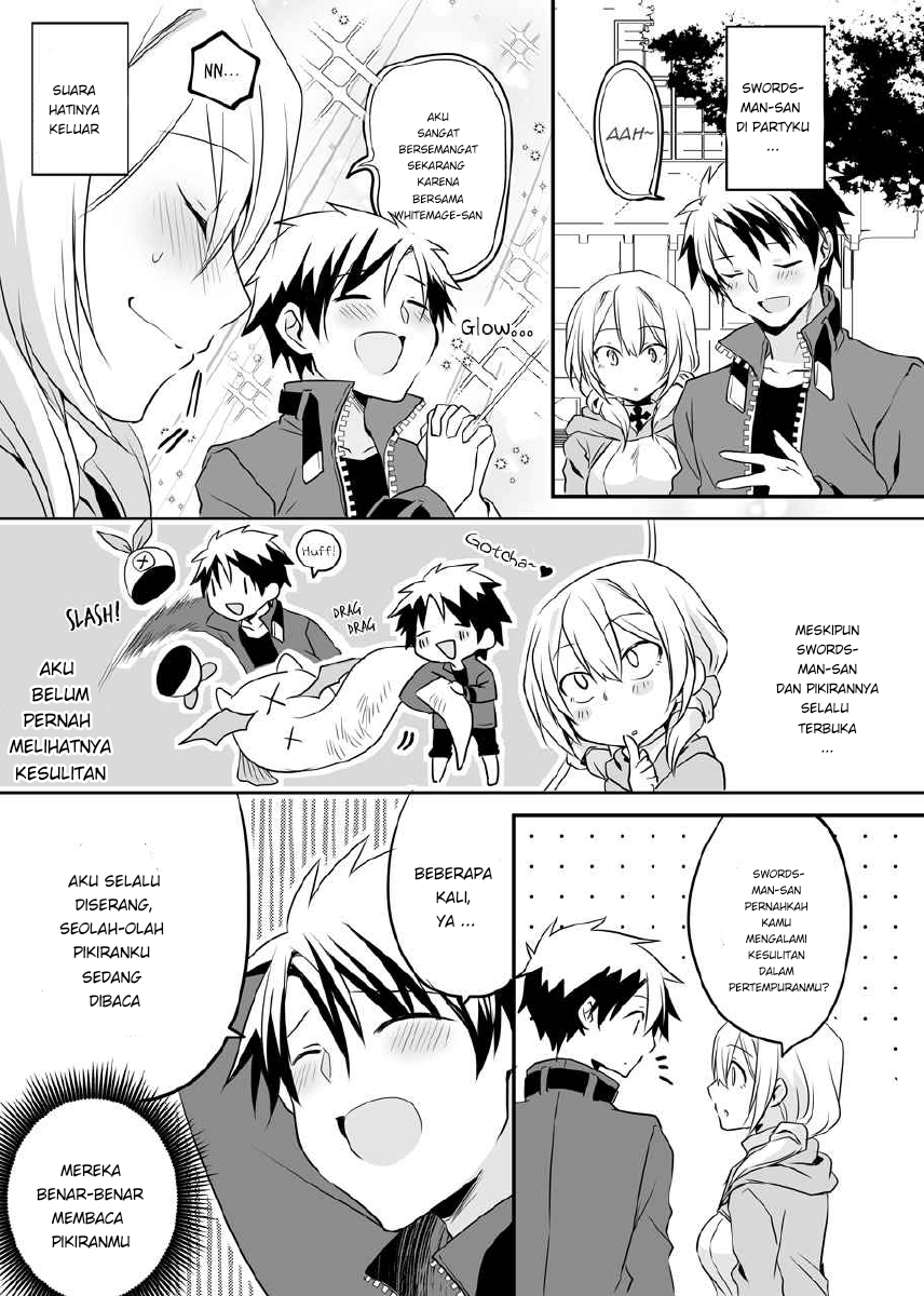 Kokoro ga Yomareru Kenshi-san to Shiro Madoushi-san no Hanashi Chapter 7 - halaman 2