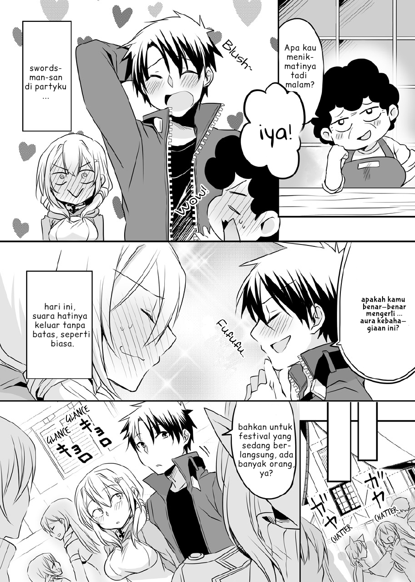 Kokoro ga Yomareru Kenshi-san to Shiro Madoushi-san no Hanashi Chapter 8 - halaman 1