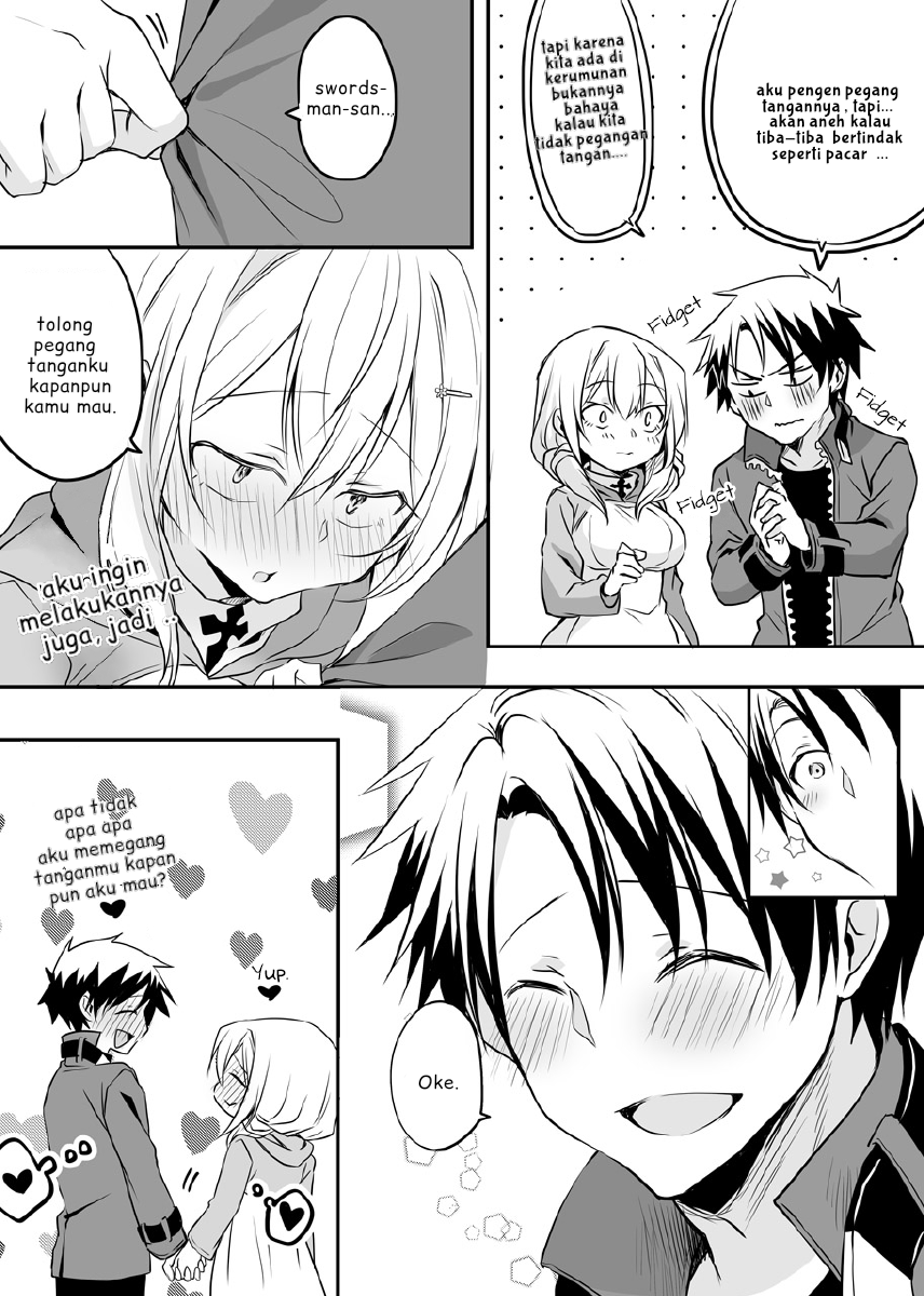 Kokoro ga Yomareru Kenshi-san to Shiro Madoushi-san no Hanashi Chapter 8 - halaman 2