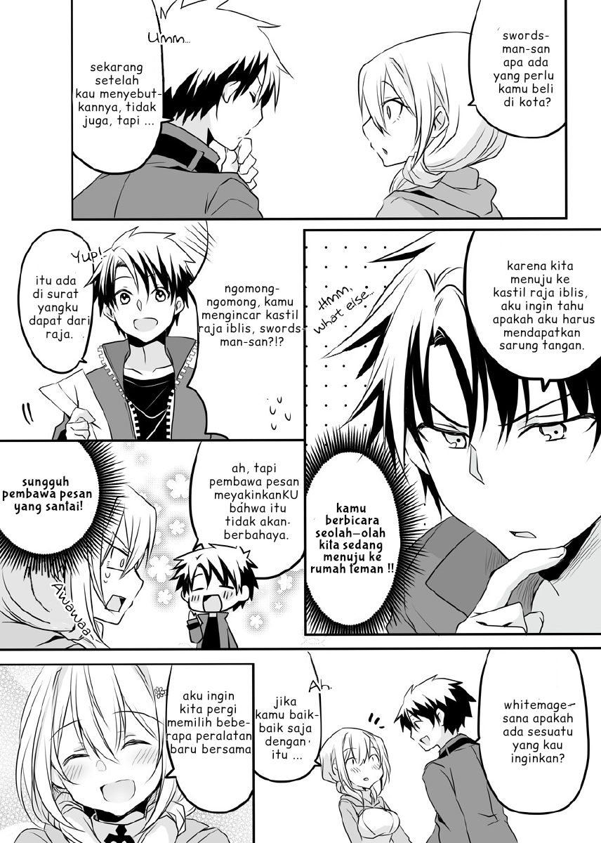 Kokoro ga Yomareru Kenshi-san to Shiro Madoushi-san no Hanashi Chapter 8 - halaman 3