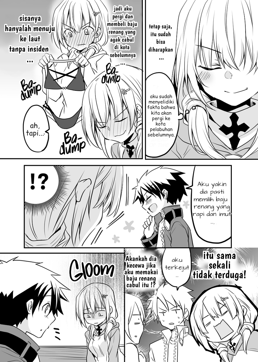 Kokoro ga Yomareru Kenshi-san to Shiro Madoushi-san no Hanashi Chapter 9 - halaman 3