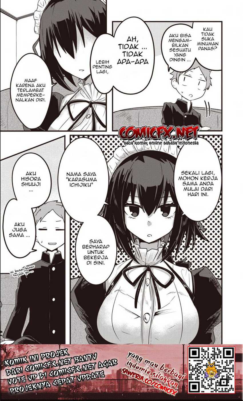 Kokoro no Koe ga Moreyasui Maid-san Chapter 1 - halaman 11