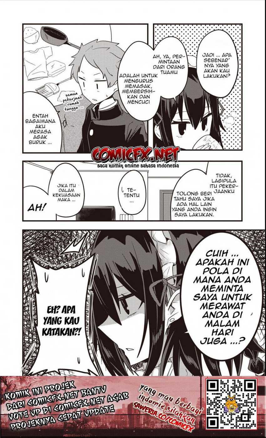 Kokoro no Koe ga Moreyasui Maid-san Chapter 1 - halaman 12