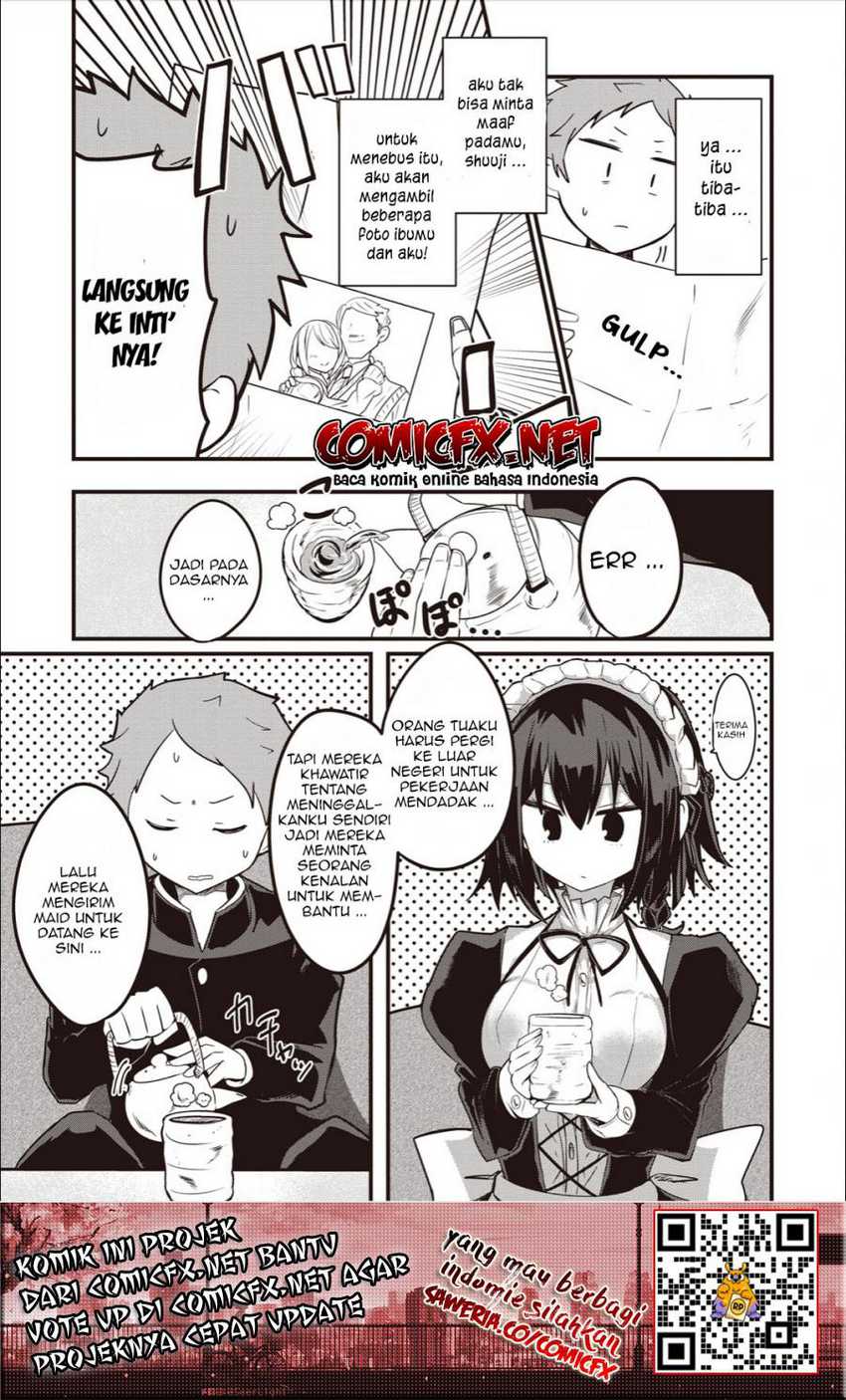 Kokoro no Koe ga Moreyasui Maid-san Chapter 1 - halaman 8