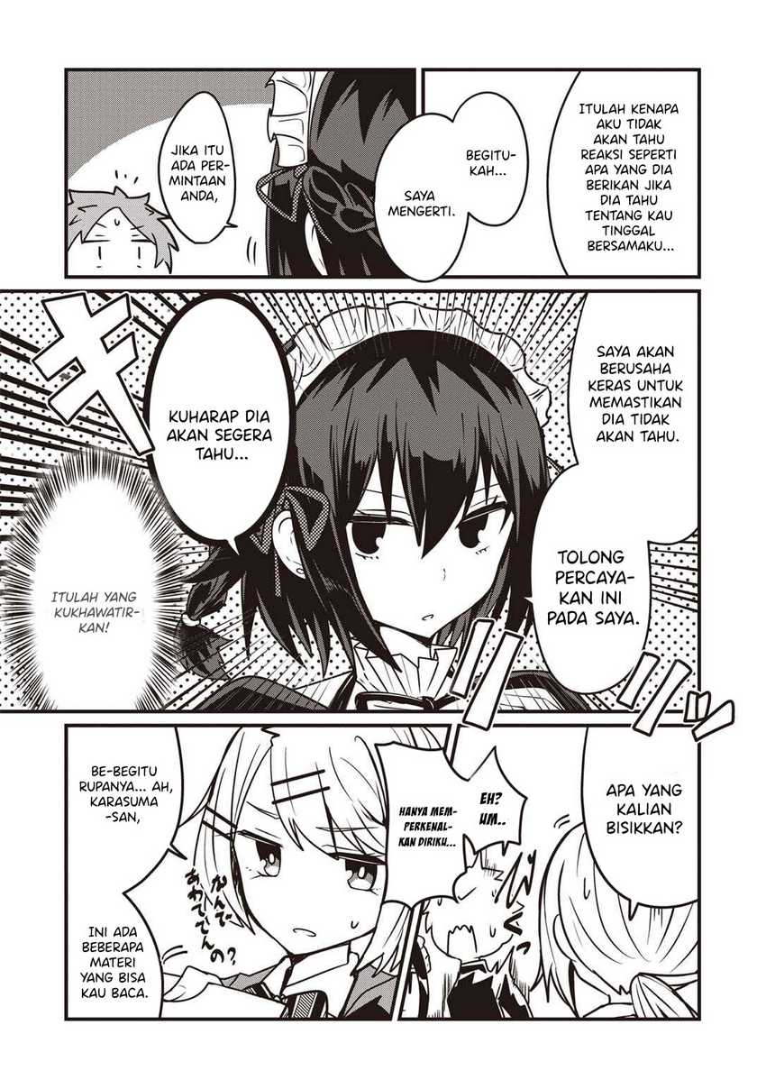 Kokoro no Koe ga Moreyasui Maid-san Chapter 3 - halaman 13