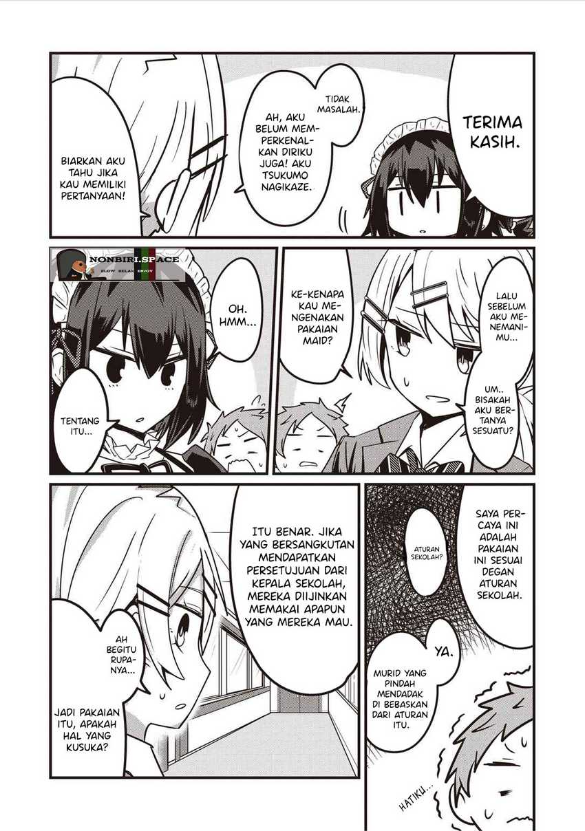 Kokoro no Koe ga Moreyasui Maid-san Chapter 3 - halaman 14