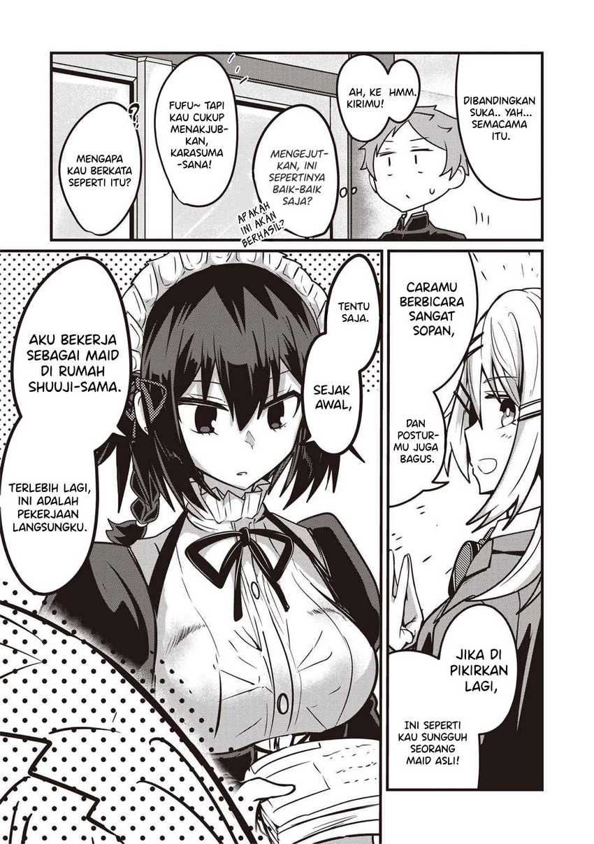 Kokoro no Koe ga Moreyasui Maid-san Chapter 3 - halaman 15