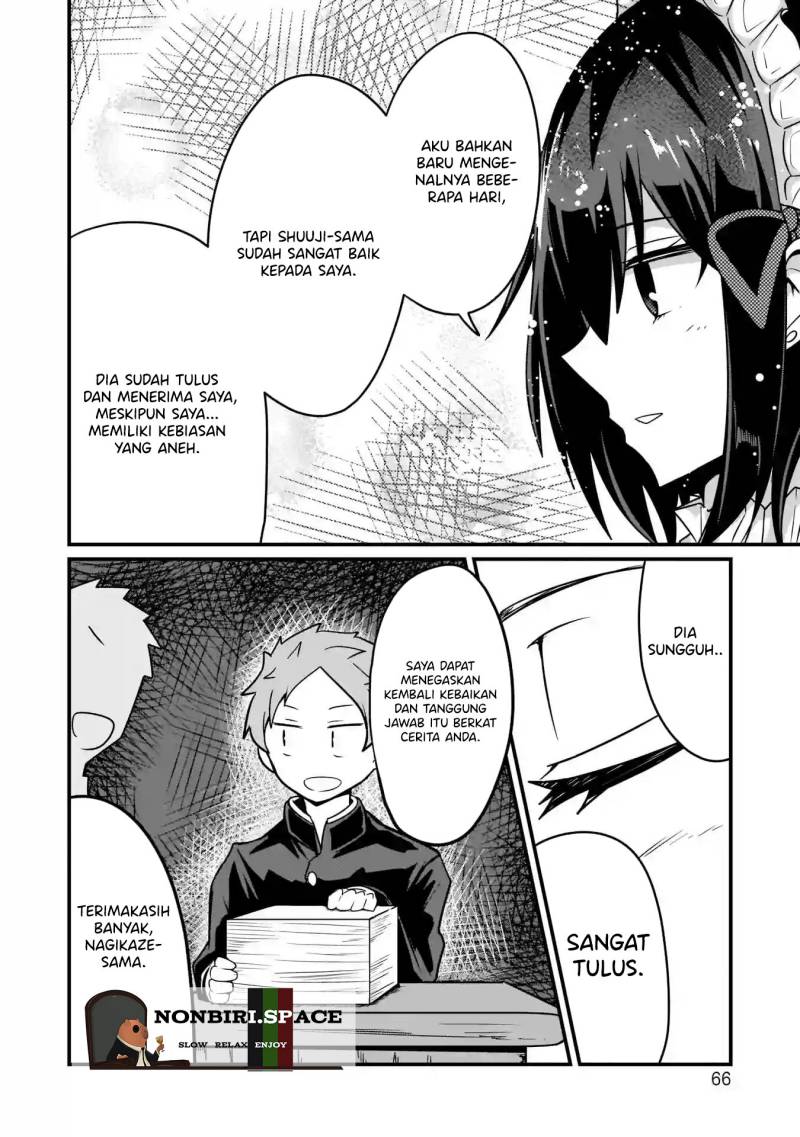 Kokoro no Koe ga Moreyasui Maid-san Chapter 4 - halaman 14