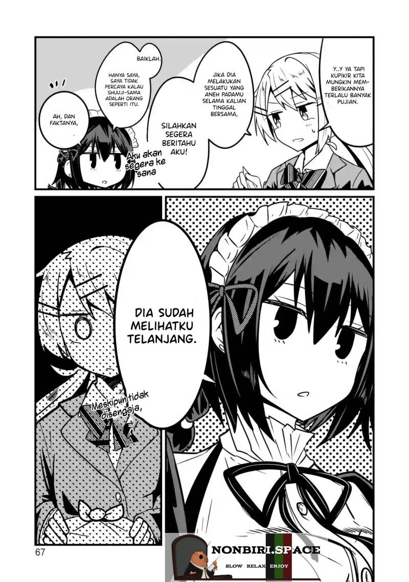 Kokoro no Koe ga Moreyasui Maid-san Chapter 4 - halaman 15