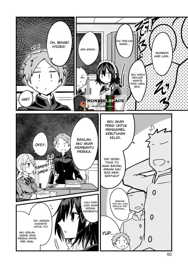 Kokoro no Koe ga Moreyasui Maid-san Chapter 4 - halaman 8