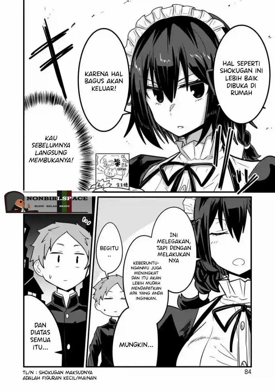 Kokoro no Koe ga Moreyasui Maid-san Chapter 5 - halaman 12