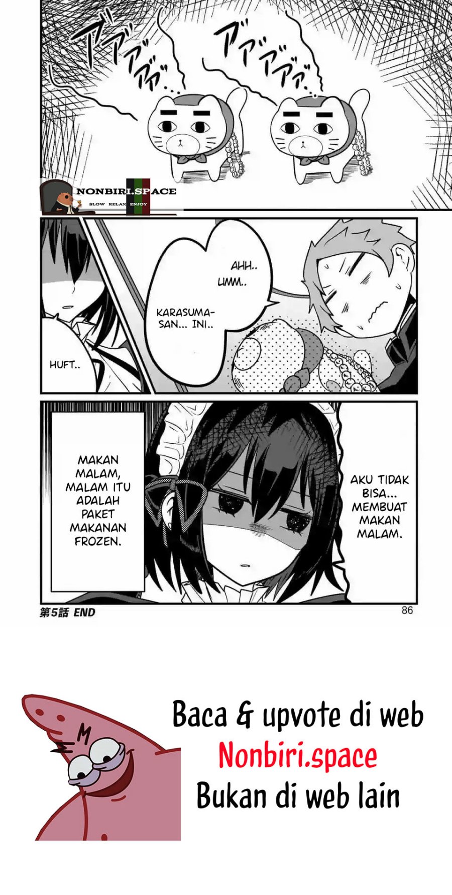Kokoro no Koe ga Moreyasui Maid-san Chapter 5 - halaman 14