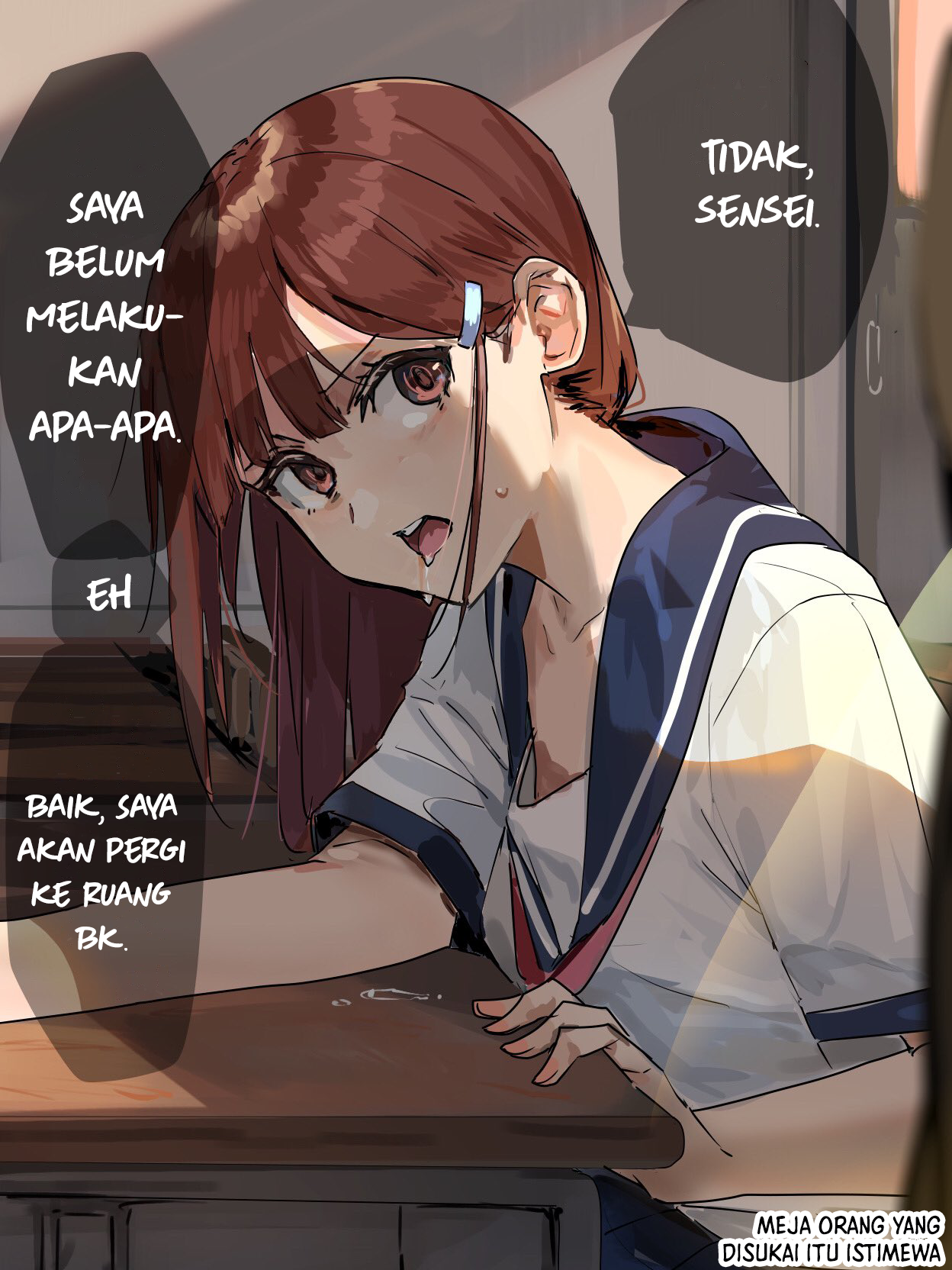 Kokugo ga Nigate na Iincho Chapter 2 - halaman 1