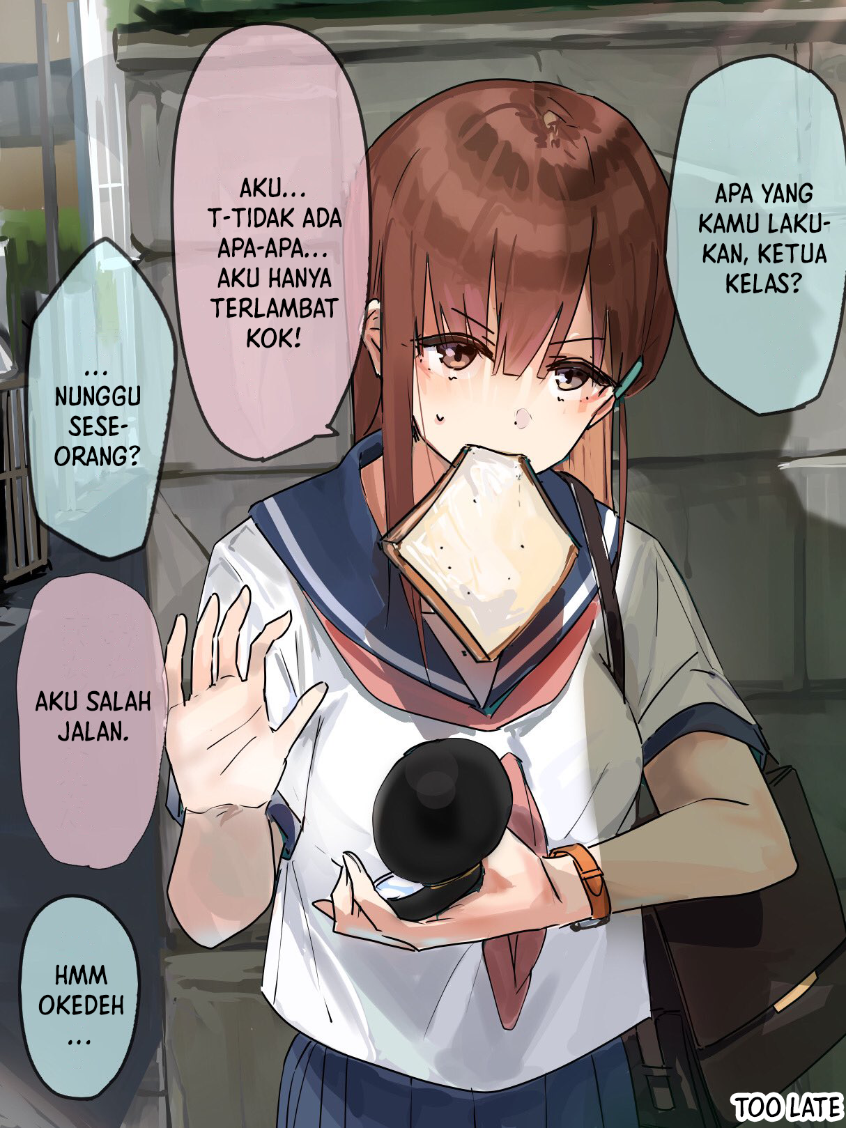 Kokugo ga Nigate na Iincho Chapter 3 - halaman 1