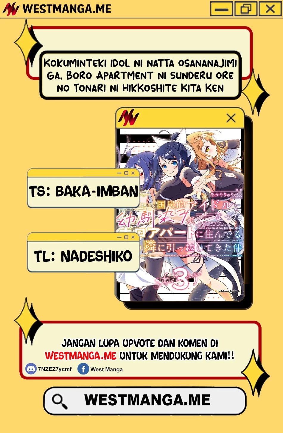 Kokuminteki Idol ni Natta Osananajimi ga, Boro Apartment ni Sunderu Ore no Tonari ni Hikkoshite Kita Ken Chapter 11 - halaman 3