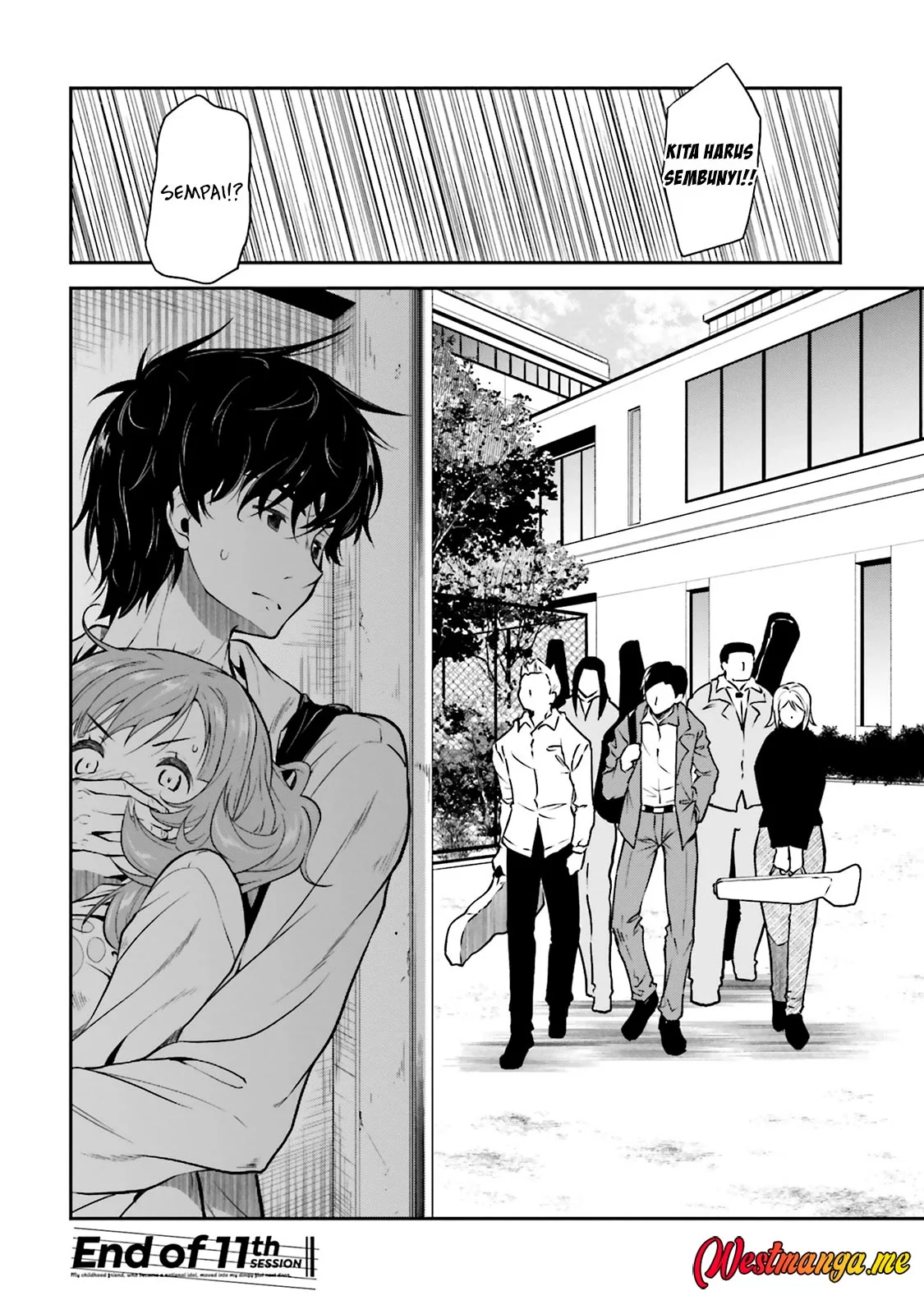 Kokuminteki Idol ni Natta Osananajimi ga, Boro Apartment ni Sunderu Ore no Tonari ni Hikkoshite Kita Ken Chapter 11 - halaman 37