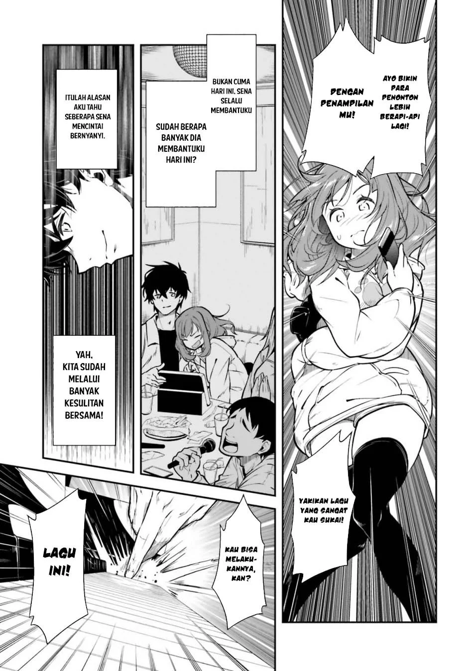 Kokuminteki Idol ni Natta Osananajimi ga, Boro Apartment ni Sunderu Ore no Tonari ni Hikkoshite Kita Ken Chapter 12 - halaman 9