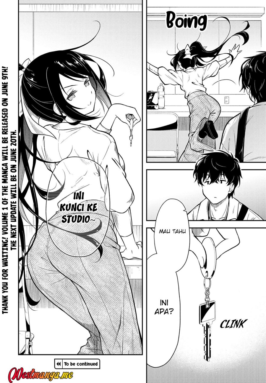 Kokuminteki Idol ni Natta Osananajimi ga, Boro Apartment ni Sunderu Ore no Tonari ni Hikkoshite Kita Ken Chapter 5 - halaman 34