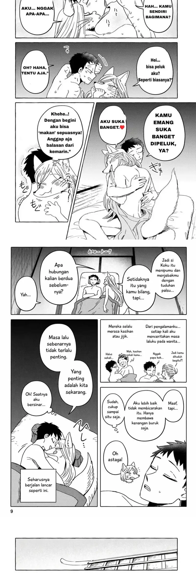 Komen Fuufu Chapter 9 - halaman 2