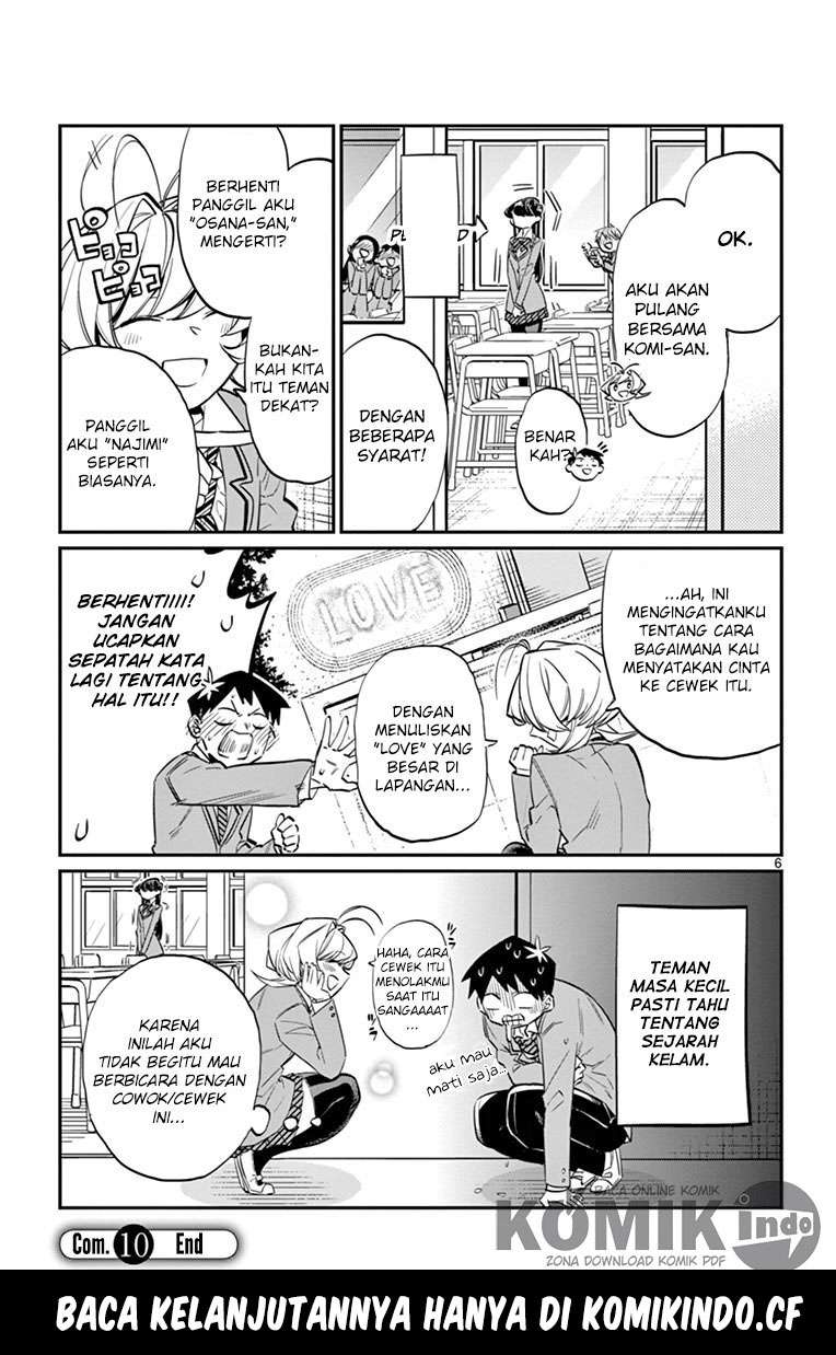 Komi-san wa Komyushou Desu Chapter 10 - halaman 7