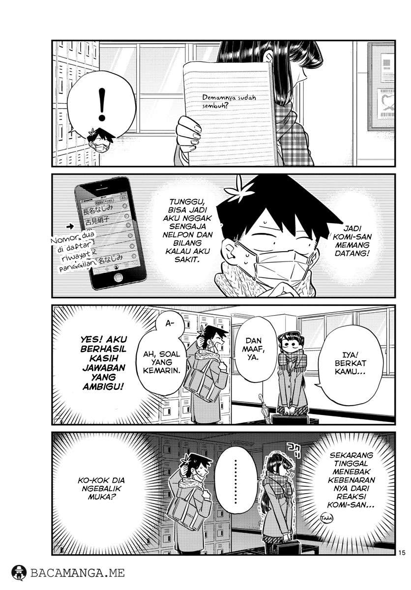 Komi-san wa Komyushou Desu Chapter 101 - halaman 6