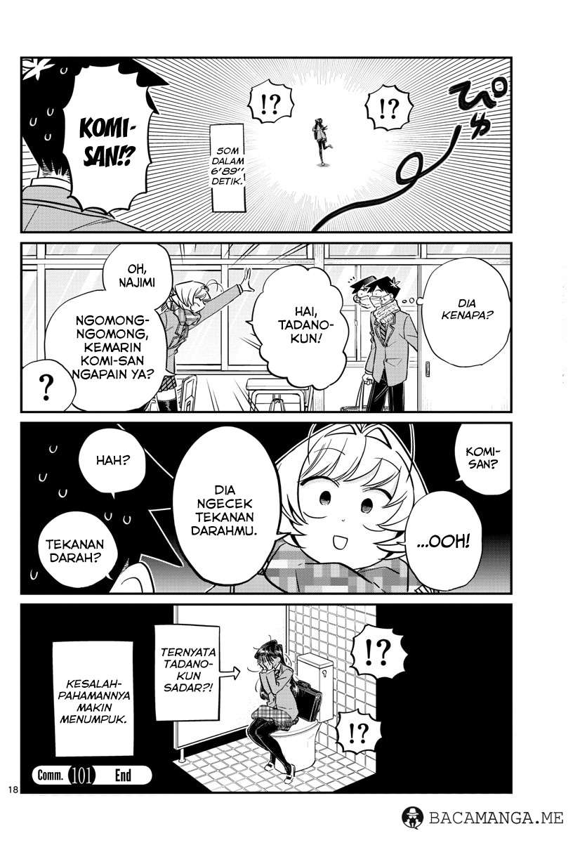 Komi-san wa Komyushou Desu Chapter 101 - halaman 9