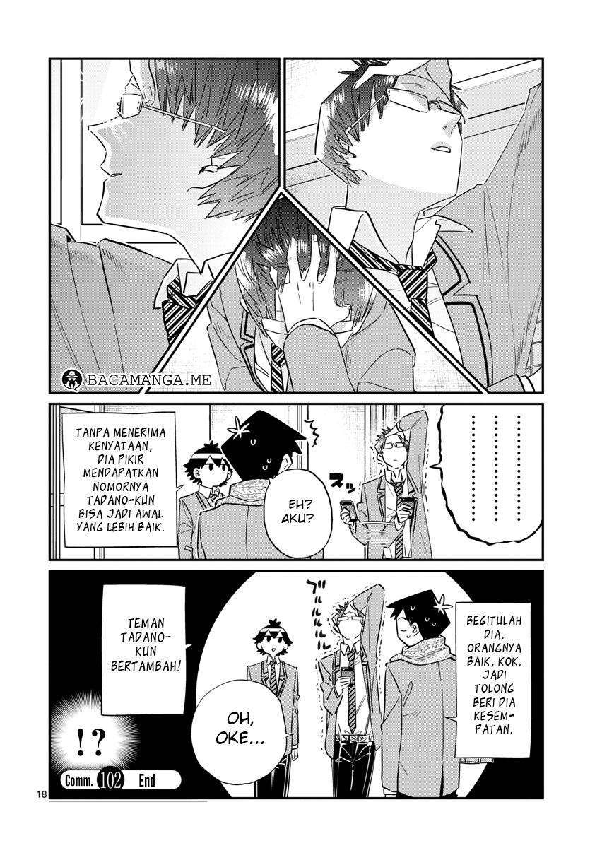 Komi-san wa Komyushou Desu Chapter 102 - halaman 18
