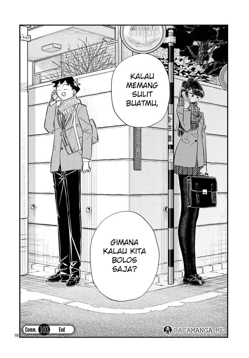 Komi-san wa Komyushou Desu Chapter 103 - halaman 19