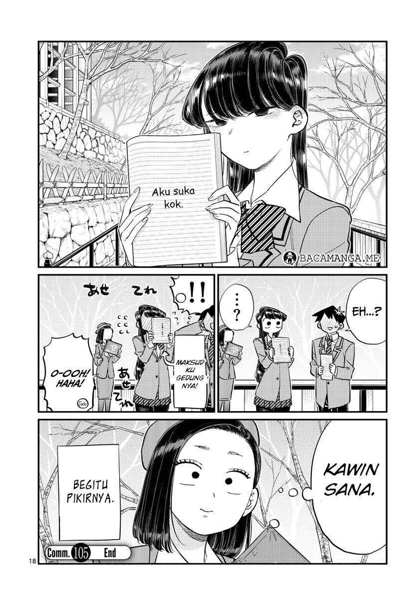 Komi-san wa Komyushou Desu Chapter 105 - halaman 19