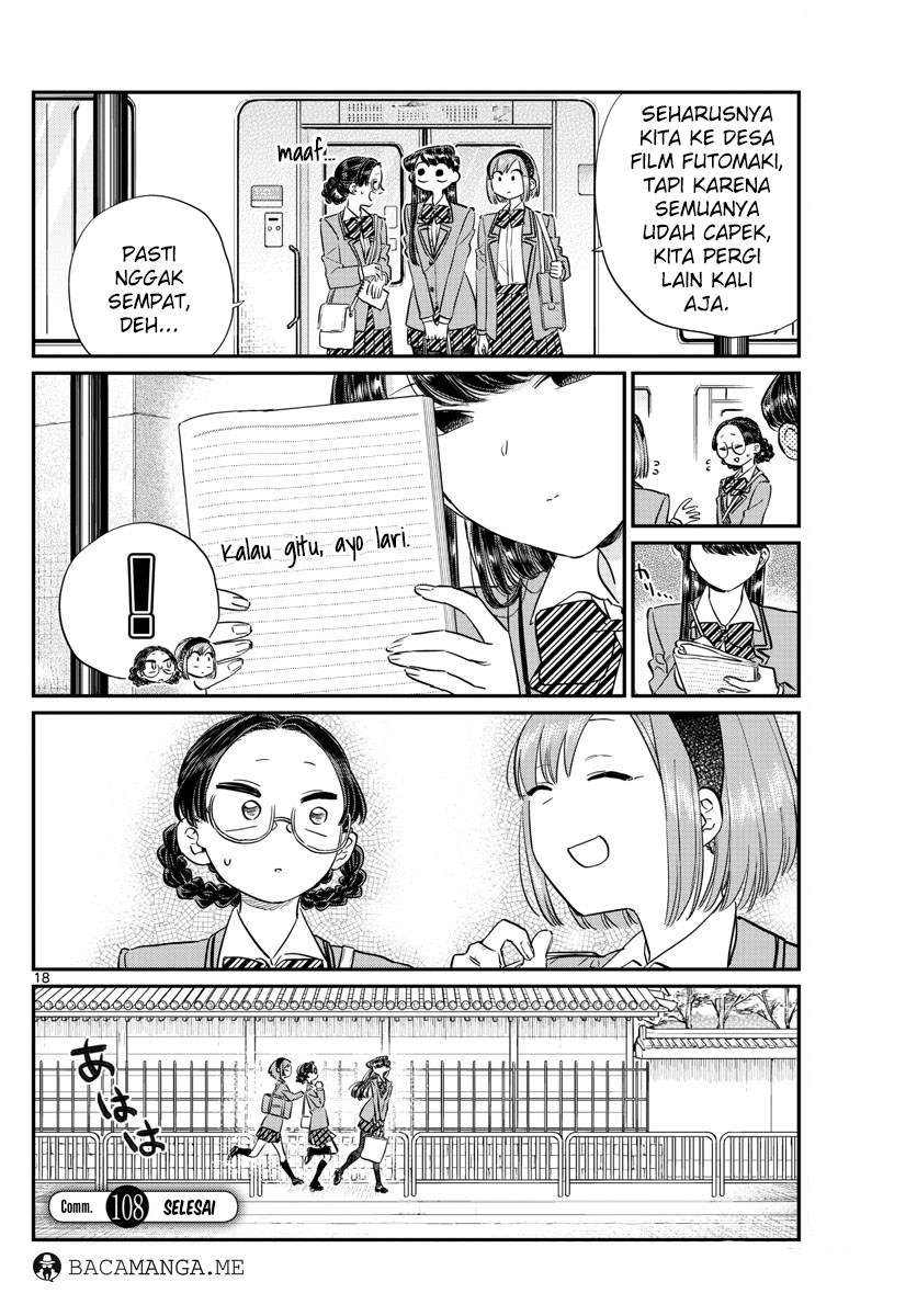 Komi-san wa Komyushou Desu Chapter 108 - halaman 18