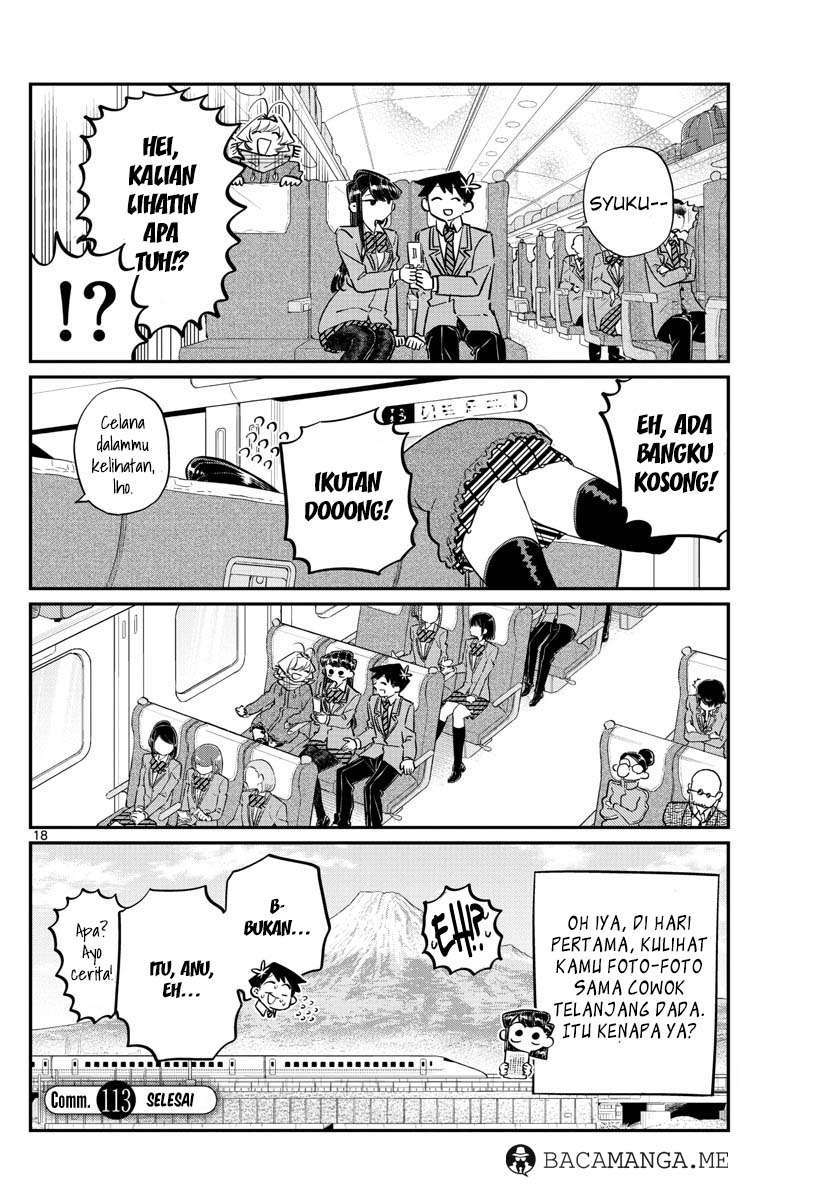 Komi-san wa Komyushou Desu Chapter 113 - halaman 18