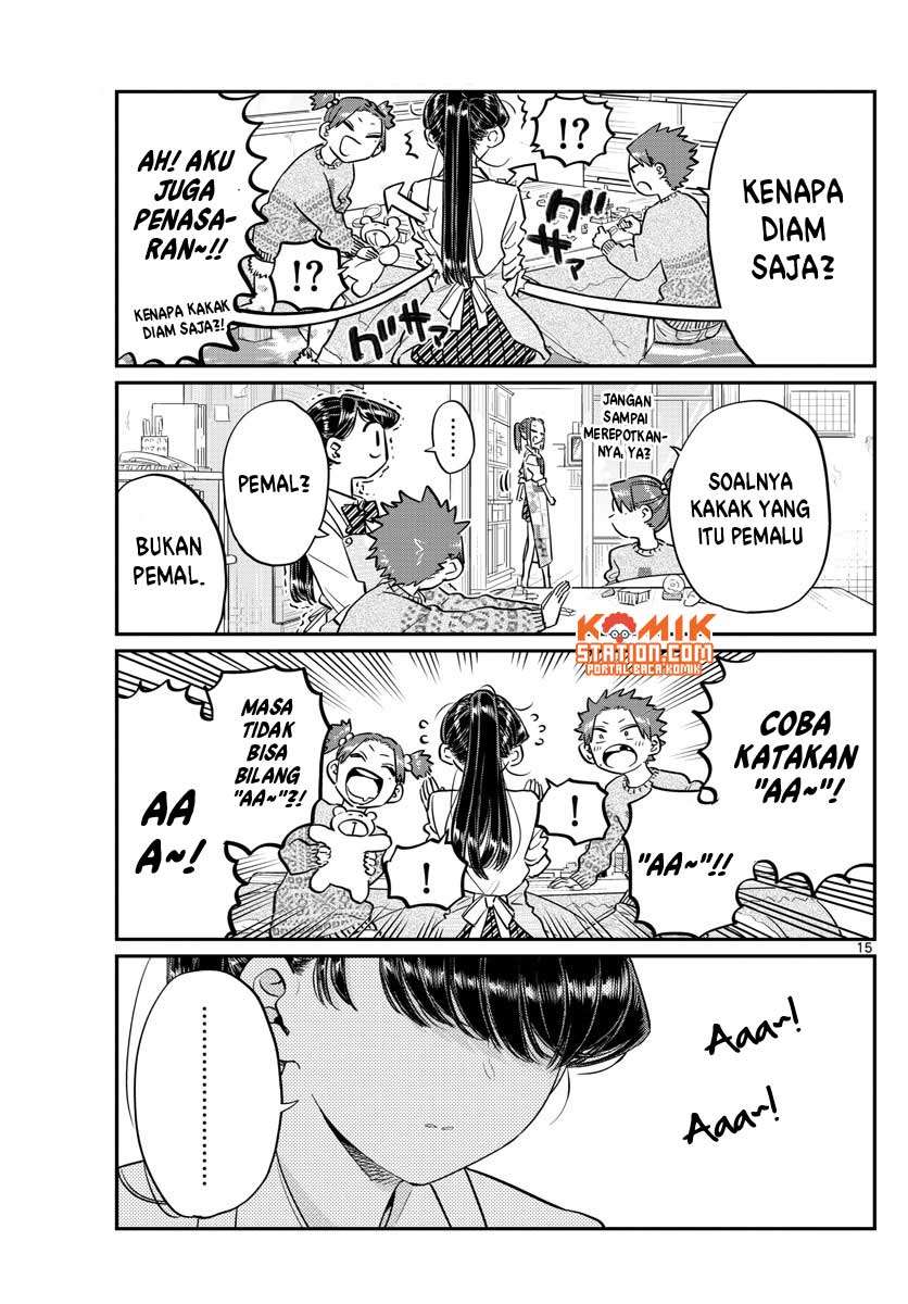 Komi-san wa Komyushou Desu Chapter 116 - halaman 17