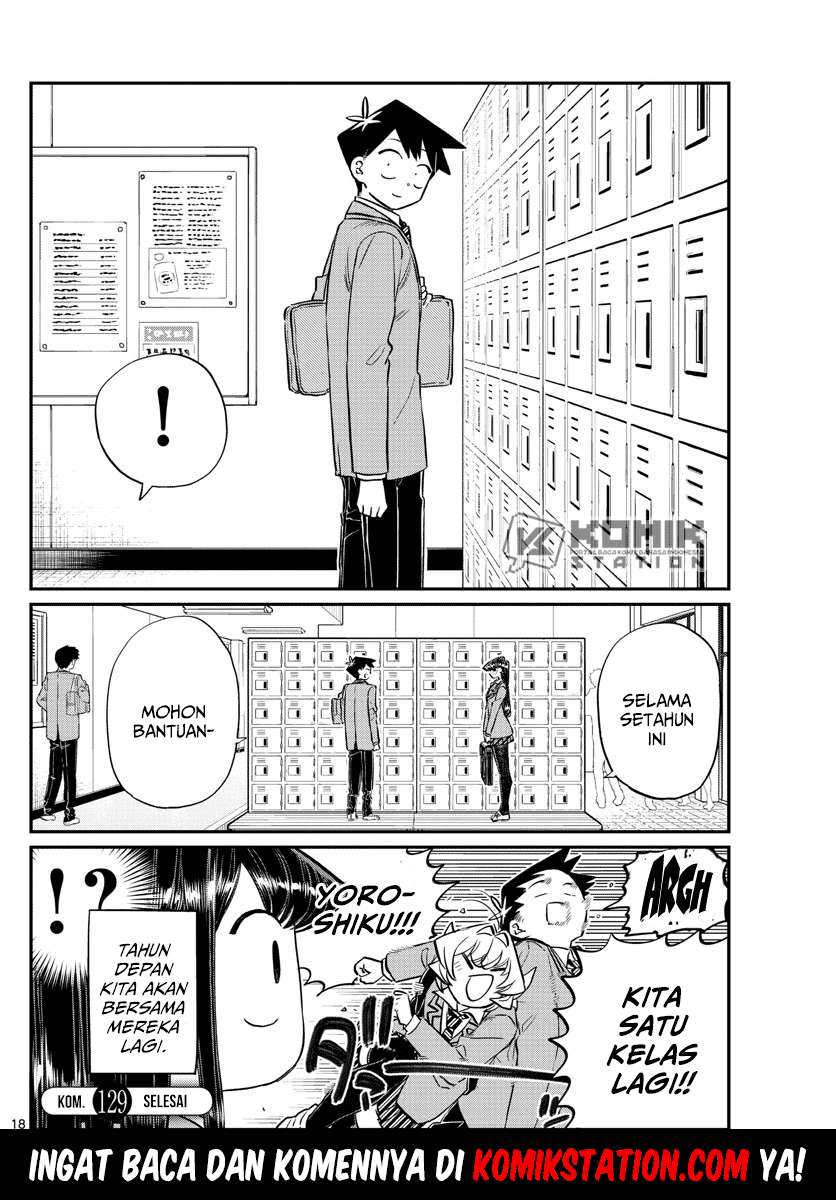 Komi-san wa Komyushou Desu Chapter 129 - halaman 20