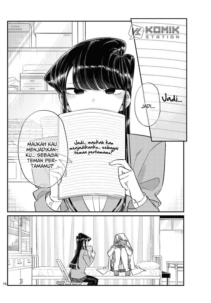 Komi-san wa Komyushou Desu Chapter 132 - halaman 17